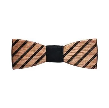 Motýlek Dřevěný motýlek Buteo, pánský s doživotní zárukou a možnosti výměny či vrácení do 30 dnů zdarma - MBT120