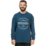 horsefeathers Pánská mikina timothy sweatshirt (heather navy)