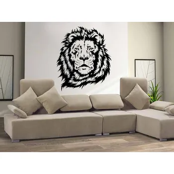 Samolepící dekorace Samolepka na zeď Lev 2 (dekorace na zeď)