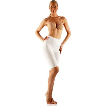 Dámské legíny FarmaCell Masážní a zeštíhlující legíny nad kolena Barva: Bílá, Velikost: XXL