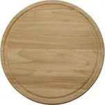 Deska na maso kulatá s drážkou, průměr - 330 mm x 20 mm Dřevovýroba Otradov