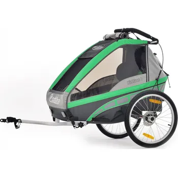 vozík za kolo Qeridoo KidGoo 1 2016 - vozík za kolo, opružený