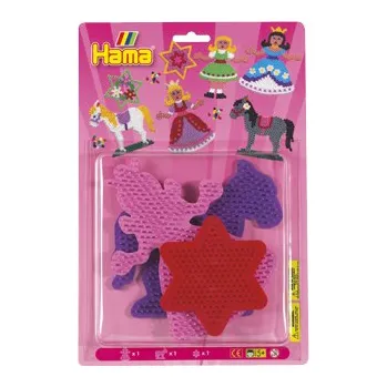 Dětské navlékací korálky Hama Podložky barevné 3 kusy (H4507)