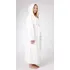 Dámský župan Vestis Lilly extra dámský župan bílý dlouhý s kapucí