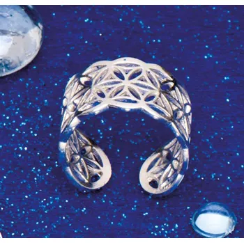 Souprava šperků Prsten Květ Života stříbrný - Stříbro ryzost Ag 925 (Květ ŽivotaPrsten stříbrný - Stříbro ryzost Ag 925)