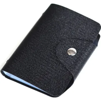 Peněženka BRIGHT Pouzdro na vizitky Černá/Třpitivý lesk (BR14-A002-09SYN)