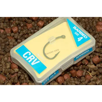Rybářský háček Avid Carp CRV Barbless vel.8 bez protihrotu