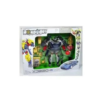 autíčko Mac Toys Road Bot Robot skládací Jaguar XJ220 1:24