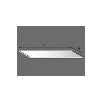 Kuchyňská pracovní deska Nerezová pracovní deska s lemem