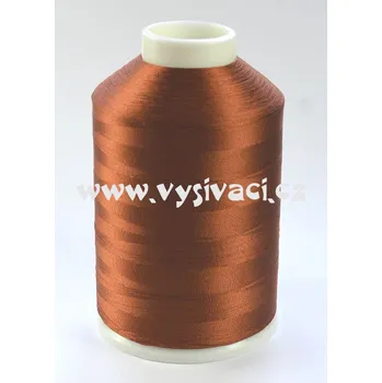 Nit vyšívací nitě hnědá ROYAL C729 návin 5000 metrů viskóza návin: 1 kón návin 5000m