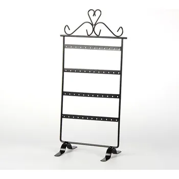 Náušnice Stojan na náušnice vysoký černý