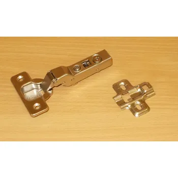 Nábytkové kování Závěs STRONG Clip, polonaložený s tlumičem , 110st., včetně patky