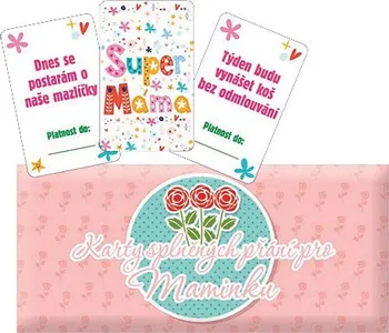 Žertovný předmět Mediabox Karty splněných přání pro maminku