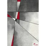 Kusový koberec Brilliance 21807-951 grey red s atestem zdravotní nezávadnosti, rozměr cm 160 x 230