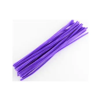 Materiál na výrobu šperku Chlupatý drátek šeříkový