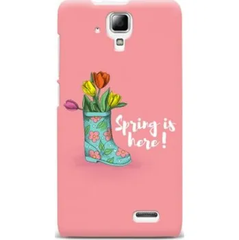 Pouzdro na mobilní telefon Esperia pro Lenovo A536 Spring Is Here růžový
