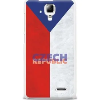 Pouzdro na mobilní telefon Esperia Original pro Lenovo A536 Czech Flag