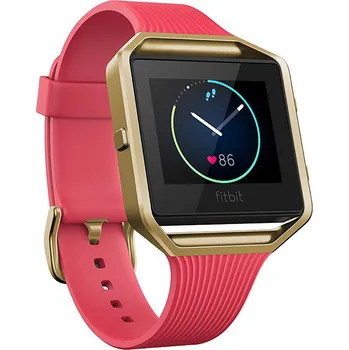 Chytré hodinky Fitbit Blaze růžové/zlaté
