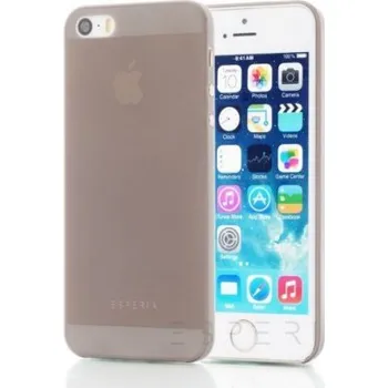 Pouzdro na mobilní telefon Esperia iPhone 5/5S/SE ESPERIA AIR - černý transparentní