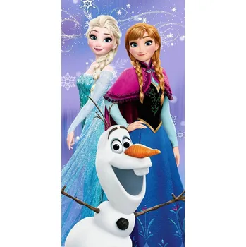 Jerry Fabrics Frozen osuška 70 x 140 cm, Purple