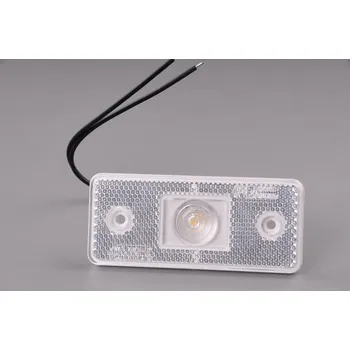 Směrový světlomet světlo poziční W17D (105P) bílé LED 12V+24V