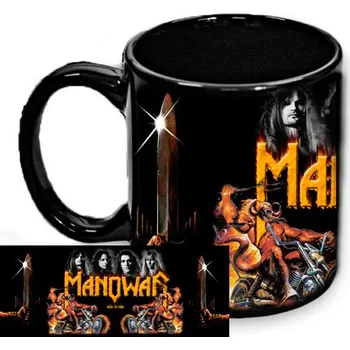 Manowar - hrnek černý 1