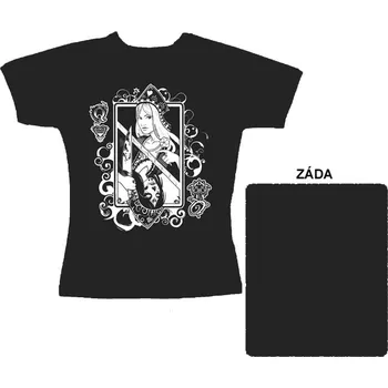 Dámské tričko Card Of Death - dámské triko jednostranné