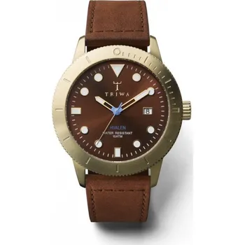 Hodinky TRIWA Chestnut Hvalen Brown Sewn Classic TW-HVST104-SC010213