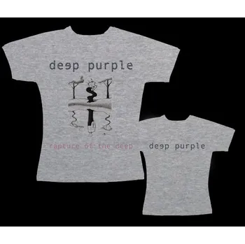 Dámské tričko Deep Purple - dámské triko šedé