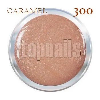 Umělé nehty topnails - barevný UV gel CRISPY CARAMEL 300 - 5g (color gel)
