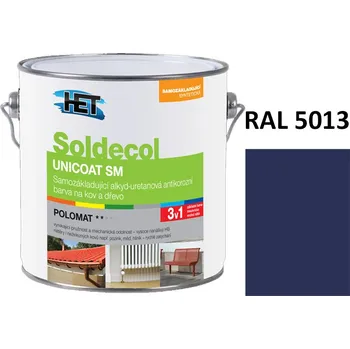 univerzální barva Soldecol UNICOAT SM 2,5 L RAL 5013
