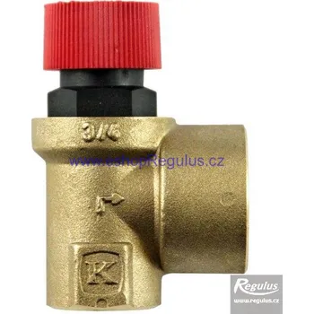 Ventil Pojistný ventil G 3/4“ F x 1“ F, 4 bar (Pojistný ventil pro otopné systémy max 110°C)