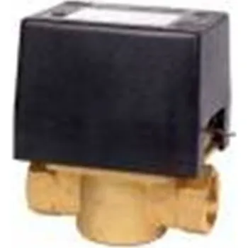 Ventil 2-cestný ventil SF25-2 M1 1“ vnitřní závit, pomocný mikrospínač (Bez proudu uzavřen. Zónový ventil s vratnou prožinou PN10)