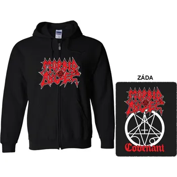 Pánská mikina Morbid Angel - mikina s kapucí a zipem