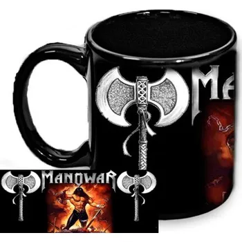 Manowar - hrnek černý 3