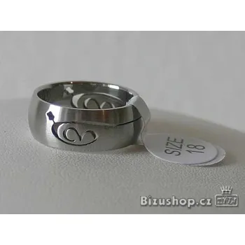 Prsten Zyta Chirurgická ocel Prsten Srdíčko 1515618