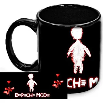 Depeche Mode - hrnek černý 1 2,5 dcl černý