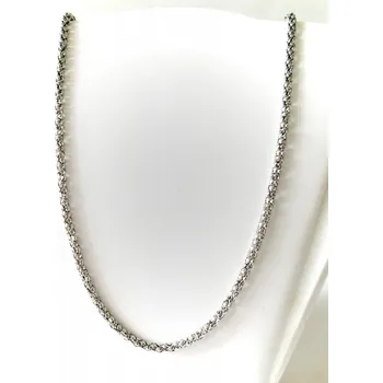 Řetízek Řetízek z chirurgické oceli 50 cm odlehčený vnitřní prostor řetízku dutý. šířka 3 mm.