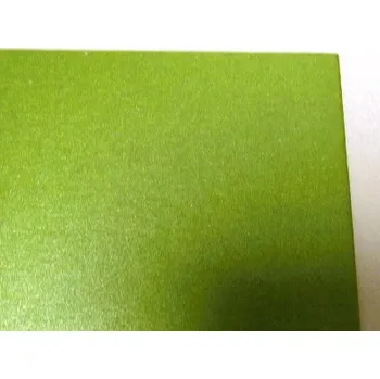 Umělecký papír Tvrdý perleťový papír - palmově zelený - A4