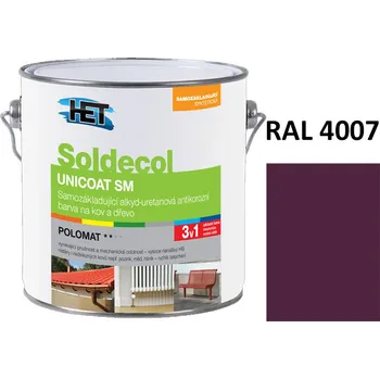 univerzální barva Soldecol UNICOAT SM 2,5 L RAL 4007