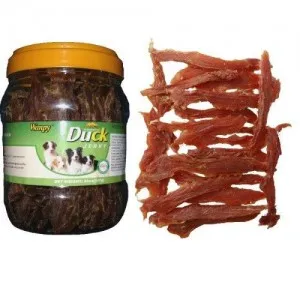 Pamlsek pro psa Wanpy Dog pochoutka Jerky Duck Dóza