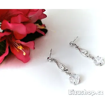 Náušnice Náušnice visací se zirkon kameny 2523