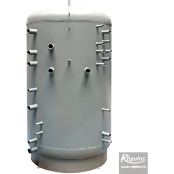 akumulační nádrž Akumulační nádrž s nerezovým výměníkem TV HSK 1700 PR (Akumulační nádrž HSK PR s nerezovým/i výměníkem/y TV, dělicím plechem a solárním výměníkem (vhodná k solárním systémům))