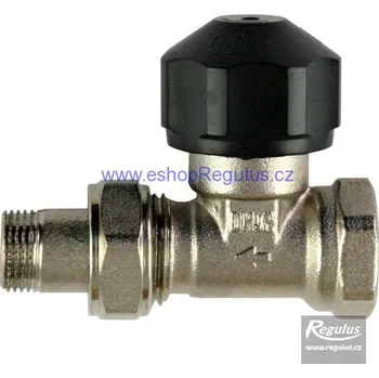 Ventil Radiátorový ventil na vstup přímý G 1/2'' F (Radiátorové ventily pro termostatickou hlavici na vstup do radiátoru, vnitřní závit)