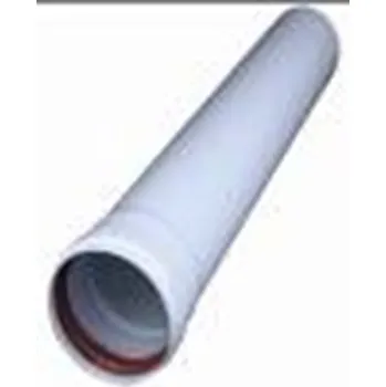 Kouřovod Prodloužení půměr 80 mm, l=2000, Al (Odkouření turbo kotlů )