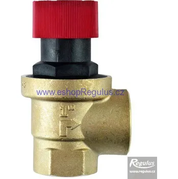 Ventil Pojistný ventil G 1“ F/F, 6 bar (Pojistný ventil pro otpné systémy max 110 °C)