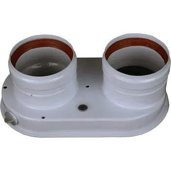 Kouřovod Rozdělovač průměr 80 mm s odběry (na šrouby) (Odkouření turbo kotlů )