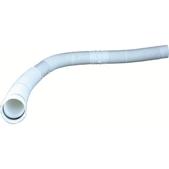 Kouřovod Prodloužení průměr 80 mm, Polypropylen, 19,5 m, ohebné bez těsnění (Odkouření kondenzačních kotlů, Polypropylen)
