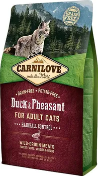 Krmivo pro kočku Carnilove Cat Adult Hairball Control Duck/Pheasant