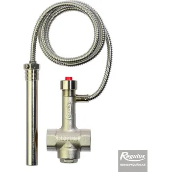 Ventil Ventil dochlazovací BVTS, poniklovaný povrch, 3/4''F, 97 °C (Dochlazovací kapilárové termostatické ventily Regulus - splňují požadavky ČSN EN 303-5:2012)